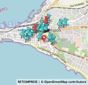 Mappa Via Brindisi, 73014 Gallipoli LE, Italia (0.33)