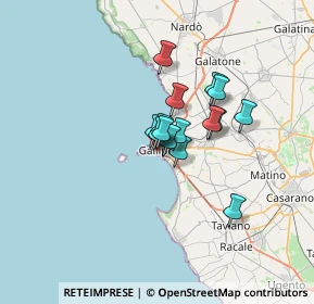 Mappa Via Brindisi, 73014 Gallipoli LE, Italia (4.39933)