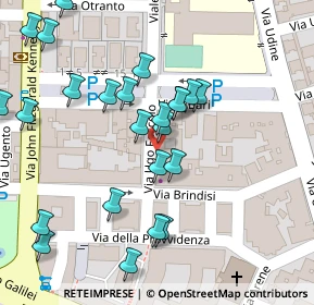 Mappa Via Brindisi, 73014 Gallipoli LE, Italia (0.06552)