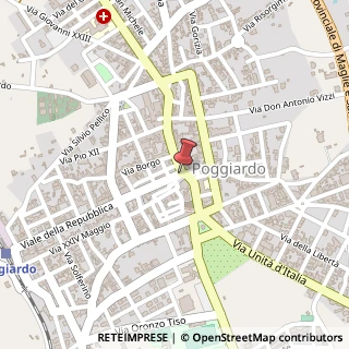 Mappa Piazza Umberto I,  5, 73037 Poggiardo, Lecce (Puglia)