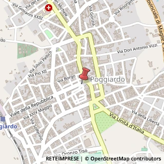 Mappa Piazza Umberto I, 22, 73037 Poggiardo, Lecce (Puglia)