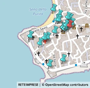 Mappa Via Briganti, 73014 Gallipoli LE, Italia (0.11905)