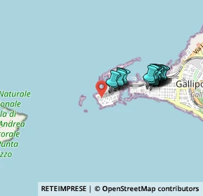 Mappa Via Briganti, 73014 Gallipoli LE, Italia (0.8515)