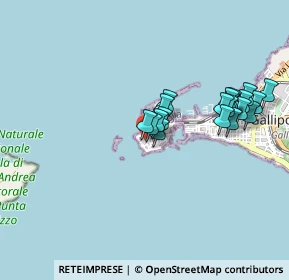 Mappa Via Briganti, 73014 Gallipoli LE, Italia (0.9195)