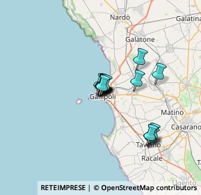 Mappa Piazza Falcone e Borsellino, 73014 Gallipoli LE, Italia (4.4875)