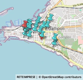 Mappa Piazza Falcone e Borsellino, 73014 Gallipoli LE, Italia (0.3675)