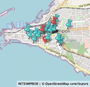 Mappa Piazza Falcone e Borsellino, 73014 Gallipoli LE, Italia (0.3125)