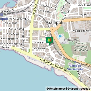 Mappa Via udine 12, 73014 Gallipoli, Lecce (Puglia)