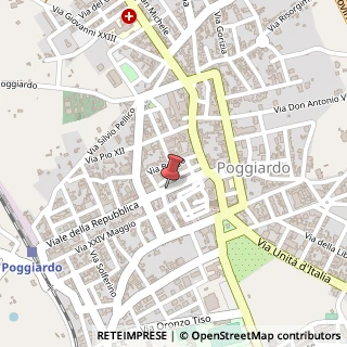 Mappa Via matteotti 36, 73037 Poggiardo, Lecce (Puglia)