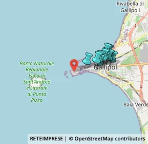 Mappa 13 Via Cesare, 73014 Gallipoli LE, Italia (1.58308)