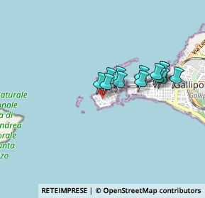 Mappa 13 Via Cesare, 73014 Gallipoli LE, Italia (0.75154)