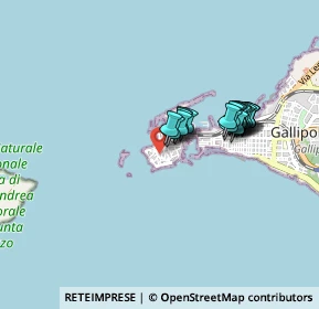 Mappa 13 Via Cesare, 73014 Gallipoli LE, Italia (0.7725)