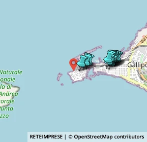 Mappa Riviera Nazario Sauro, 73014 Gallipoli LE, Italia (0.829)