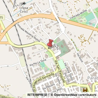 Mappa Via Alessandro Volta, 19, 73052 Parabita, Lecce (Puglia)