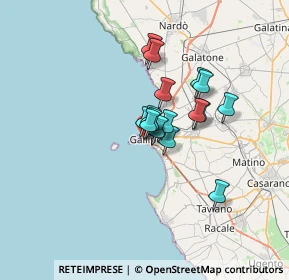 Mappa Via Cavalieri di Rodi, 73014 Gallipoli LE, Italia (4.75063)