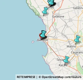 Mappa Via Cavalieri di Rodi, 73014 Gallipoli LE, Italia (10.445)