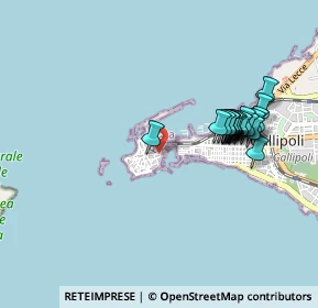 Mappa Piazza Imbriani Ingresso dal mercato coperto, 73014 Gallipoli LE, Italia (0.9765)