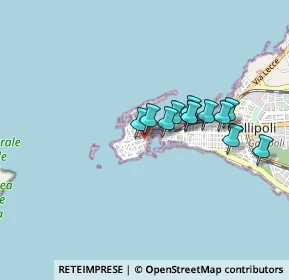 Mappa Piazza Imbriani Ingresso dal mercato coperto, 73014 Gallipoli LE, Italia (0.72833)