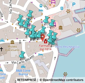 Mappa Piazza Imbriani Ingresso dal mercato coperto, 73014 Gallipoli LE, Italia (0.03684)