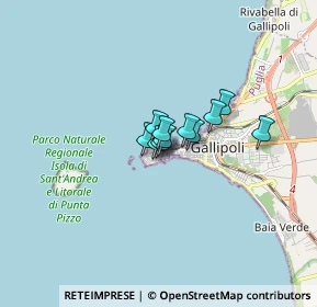 Mappa Piazza Imbriani Ingresso dal mercato coperto, 73014 Gallipoli LE, Italia (0.77909)