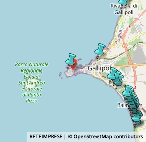 Mappa Piazza Imbriani Ingresso dal mercato coperto, 73014 Gallipoli LE, Italia (3.6735)