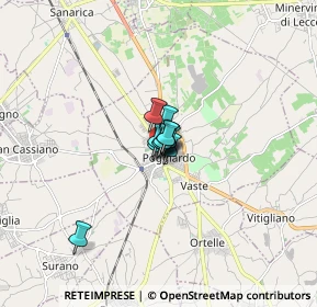 Mappa Via Giuseppe Verdi, 73037 Poggiardo LE, Italia (0.54091)