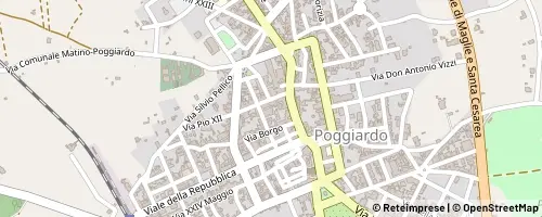 Mappa Poggiardo