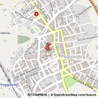 Mappa Via Giuseppe Verdi, 23, 73037 Poggiardo, Lecce (Puglia)