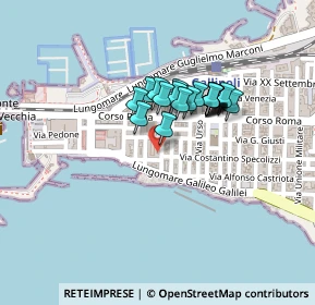 Mappa Via Mazzarella, 73014 Gallipoli LE, Italia (0.1615)