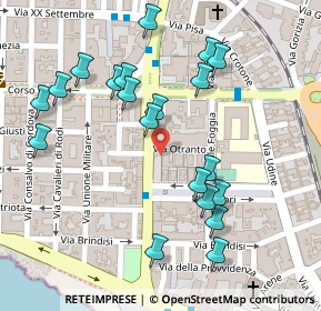 Mappa Via Kennedy, 73014 Gallipoli LE, Italia (0.14)