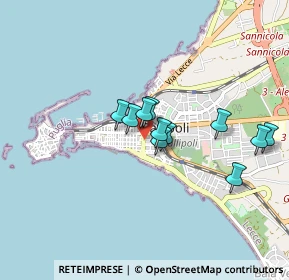 Mappa Via Kennedy, 73014 Gallipoli LE, Italia (0.70273)