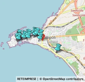 Mappa Via Kennedy, 73014 Gallipoli LE, Italia (0.832)