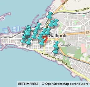 Mappa Via Kennedy, 73014 Gallipoli LE, Italia (0.367)