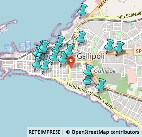 Mappa Via Kennedy, 73014 Gallipoli LE, Italia (0.448)