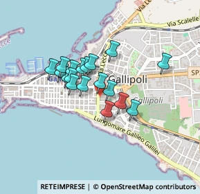 Mappa Via Kennedy, 73014 Gallipoli LE, Italia (0.33833)