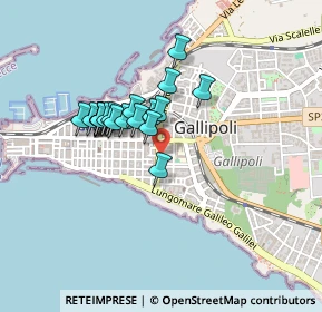 Mappa Via Kennedy, 73014 Gallipoli LE, Italia (0.363)