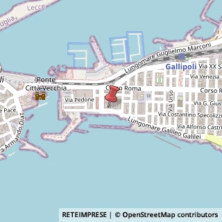 Mappa Via Do, 73014 Gallipoli, Lecce (Puglia)