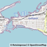 Mapa Gallipoli