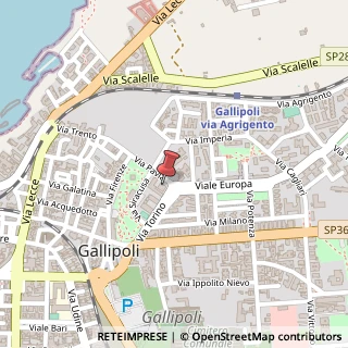 Mappa 73014 Gallipoli LE, Italia, 73014 Gallipoli, Lecce (Puglia)