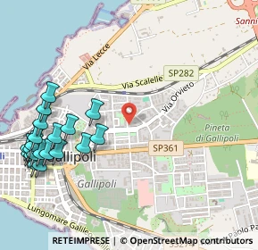 Mappa Viale Europa, 73014 Gallipoli LE, Italia (0.741)