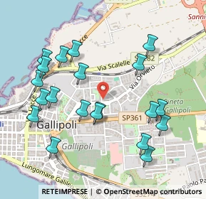 Mappa Viale Europa, 73014 Gallipoli LE, Italia (0.578)