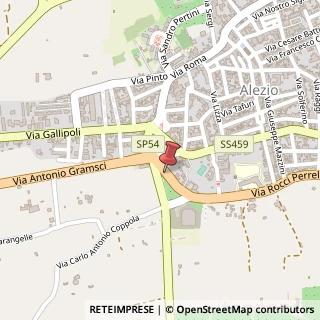 Mappa Via Giuseppe Mazzini, 150, 73011 Alezio, Lecce (Puglia)
