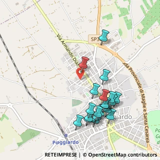 Mappa Via Antonio Bortone, 73037 Poggiardo LE, Italia (0.5835)