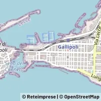 Mapa Gallipoli