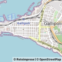 Mapa Gallipoli