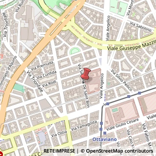 Mappa Via Costantino Morin,  45, 00195 Roma, Roma (Lazio)