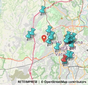 Mappa Via Ortonovo, 00168 Roma RM, Italia (3.834)
