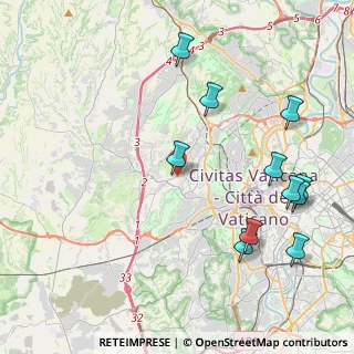 Mappa Via Ortonovo, 00168 Roma RM, Italia (5.16364)