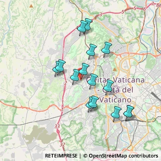 Mappa Via Ortonovo, 00168 Roma RM, Italia (3.68067)