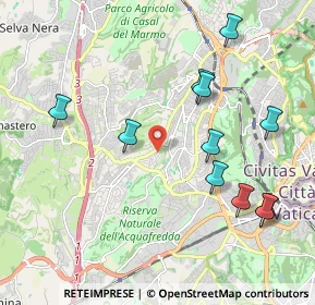 Mappa Via Arcola, 00168 Roma RM, Italia (2.30909)